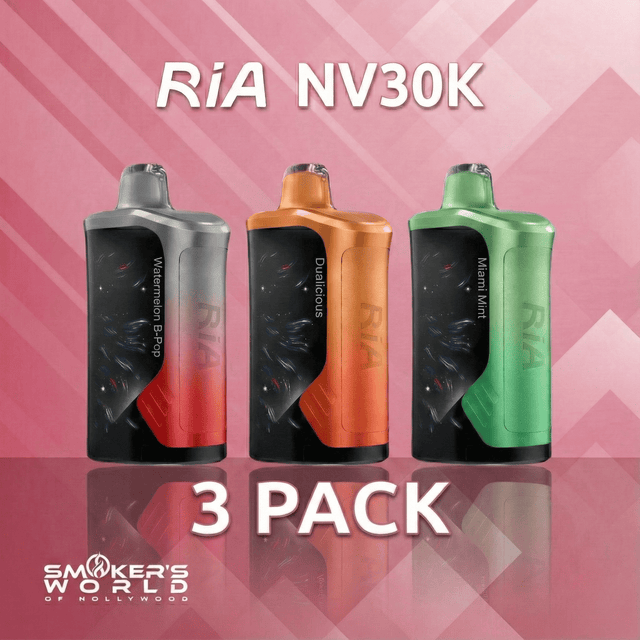 Geek Bar RIA NV30K Vape - 3 Pack