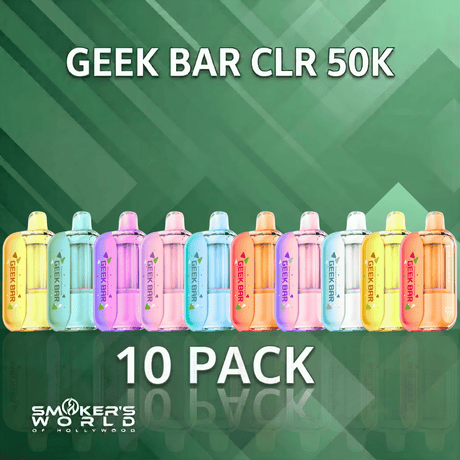 Geek Bar CLR 50K Disposable Vape - (10 Pack)
