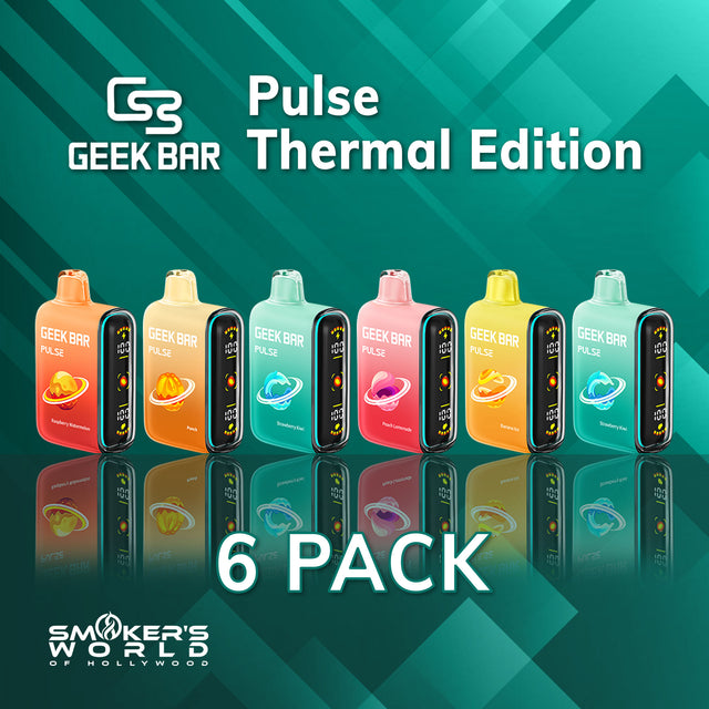 Geek Bar Pulse Thermal Edition - (6 pack) Smokers World Geek Bar Pulse Thermal Edition - (6 pack) Smokers World