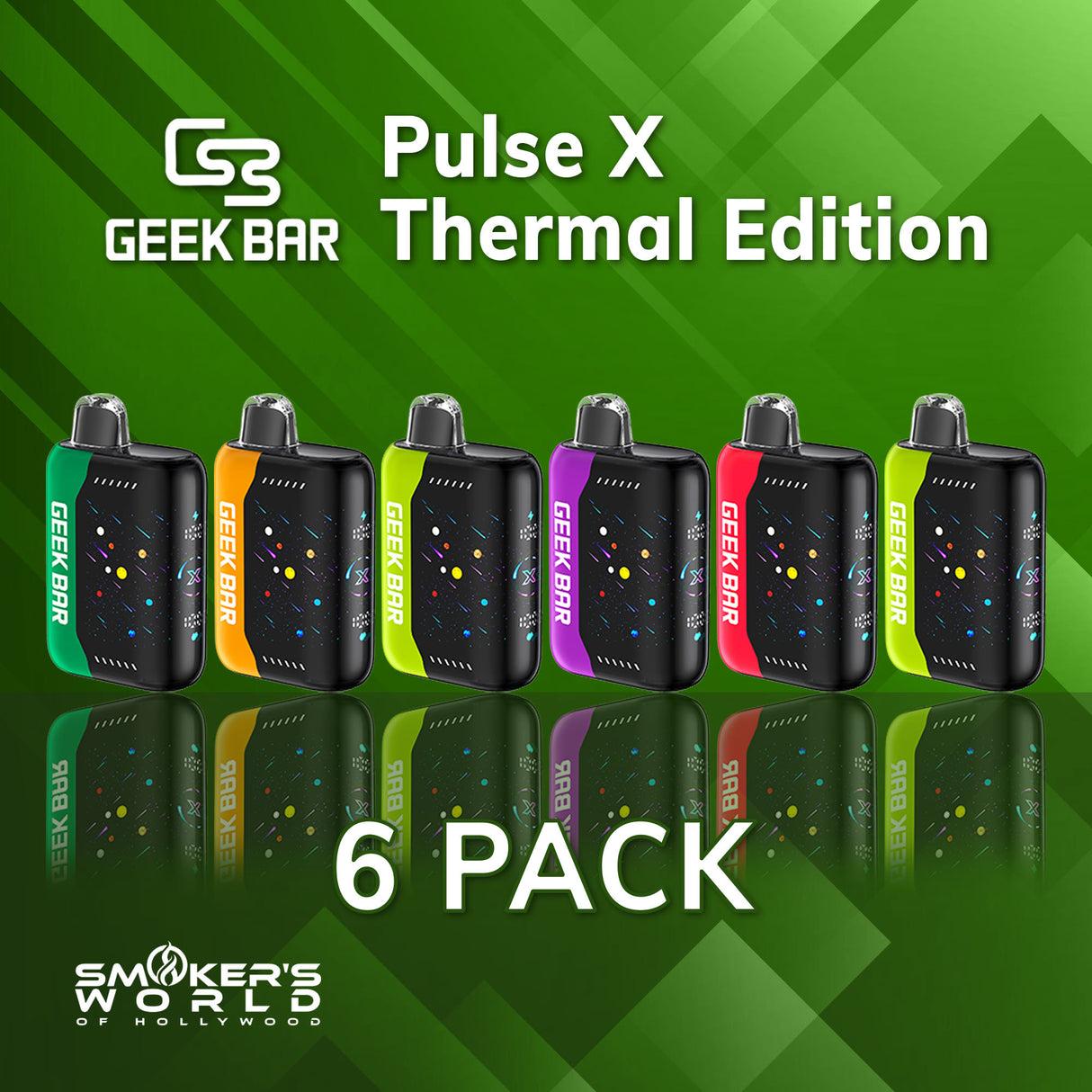 Geek Bar Pulse X Thermal Edition 6 Pack
