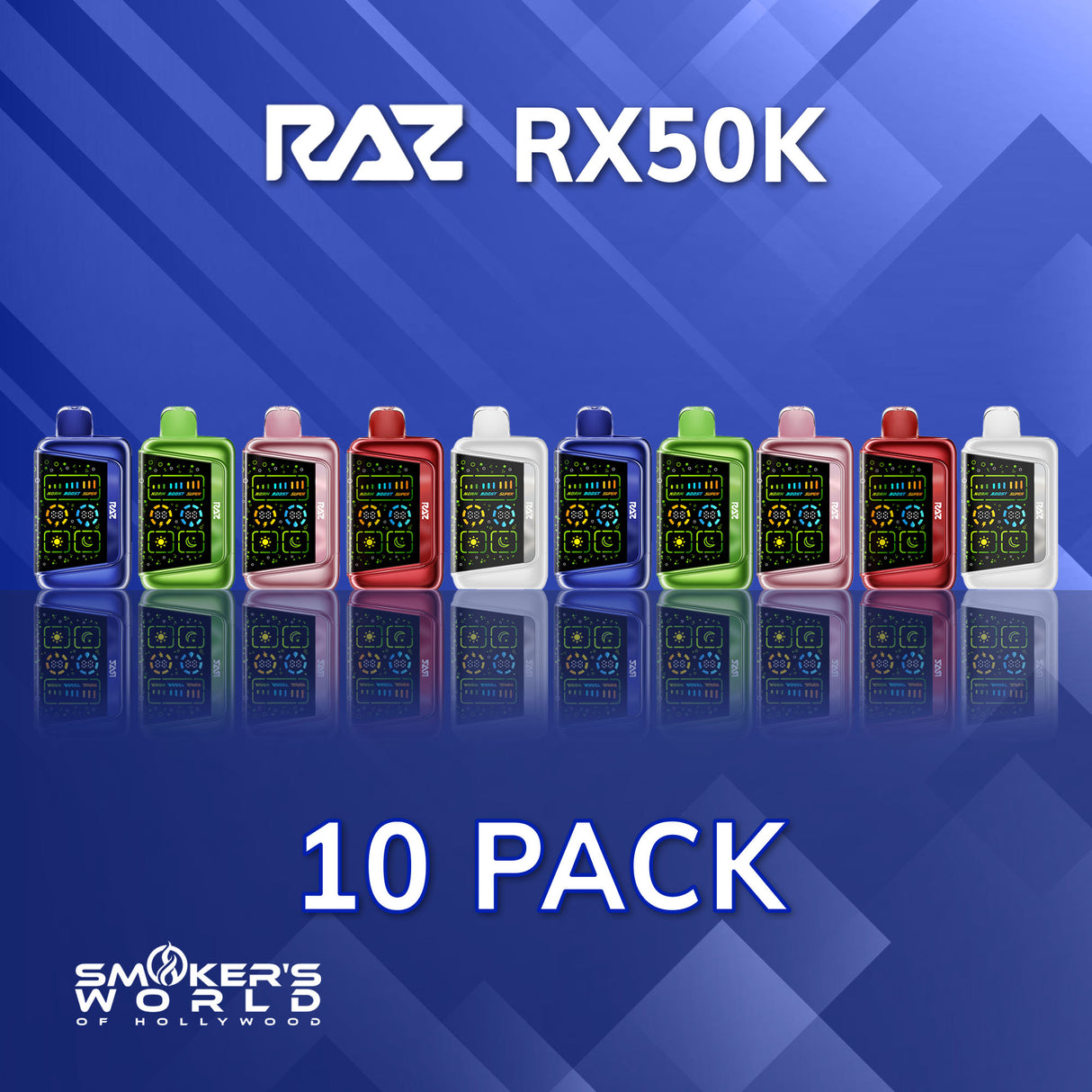 RAZ RX50K 10 Pack Bundle