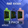 RAZ RX50K 3 Pack Bundle