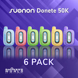 SUONON DONETE 50K Vape - (6 Pack)