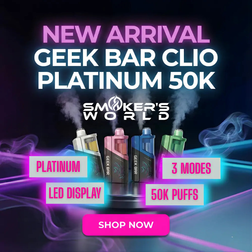 Geek Bar CLIO Platinum 50K | Smoker's World
