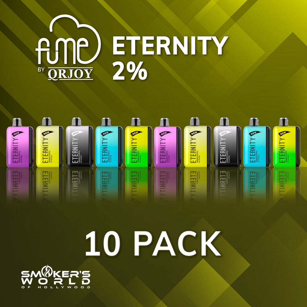 Fume Eternity 2% Disposable Vape - (10 Pack)