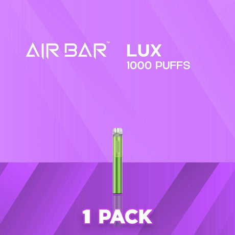 Air Bar Lux Sour Apple Flavor - Disposable Vape