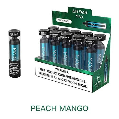 Air bar Max Peach Mango Flavor - Disposable Vape