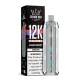 Mixed Berry Al Fakher Crown Bar 12K Crystal V2 Vape