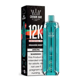 Orange Mint Al Fakher Crown Bar 12K Crystal V2 Vape