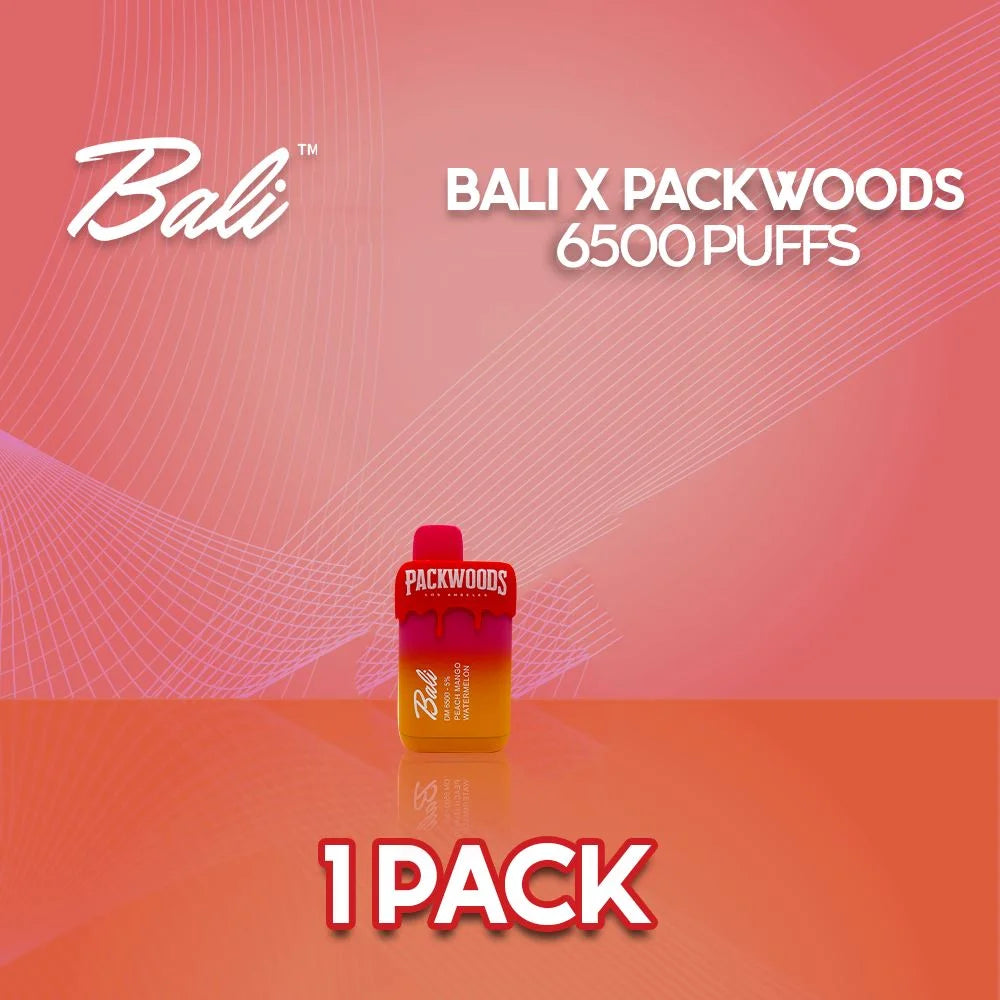 Bali x Packwood Disposable Vape 6500 Puffs - 1 Pack