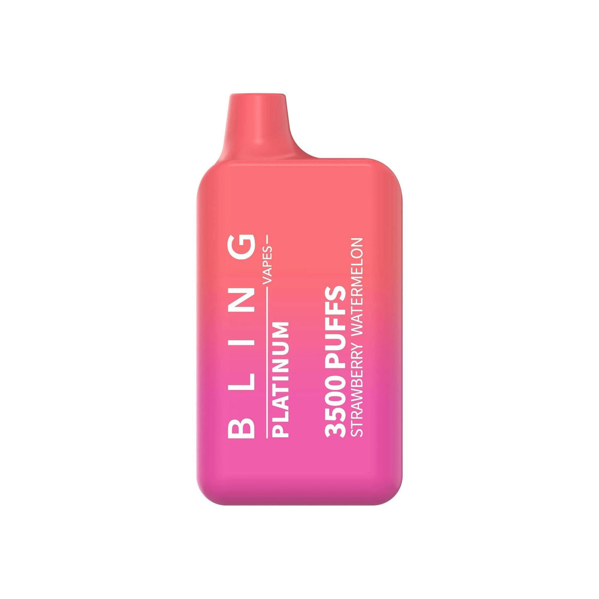 Bling Platinum Strawberry Watermelon Flavor - Disposable Vape