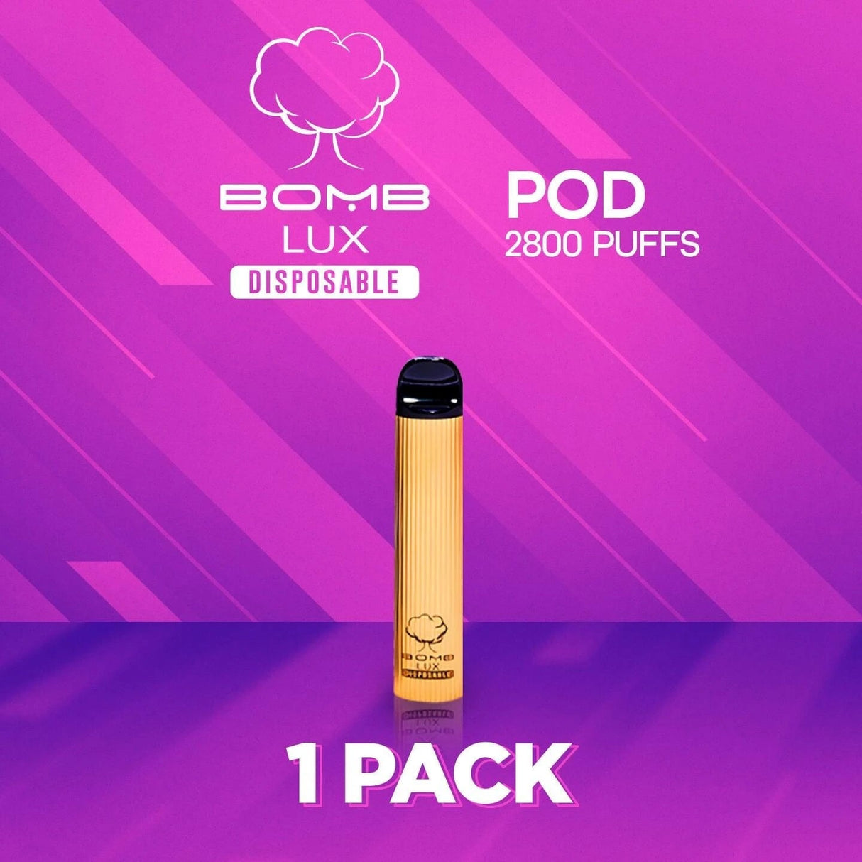 Bomb LUX Nuts Tobacco Flavor - Disposable Vape