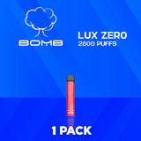 Bomb Lux Zero Flavor - Disposable Vape