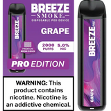 Breeze Pro Grape Flavor - Disposable Vape