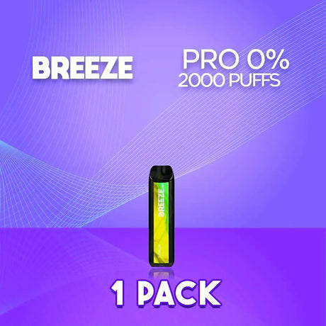 Breeze Pro Zero Nicotine Flavor - Disposable Vape