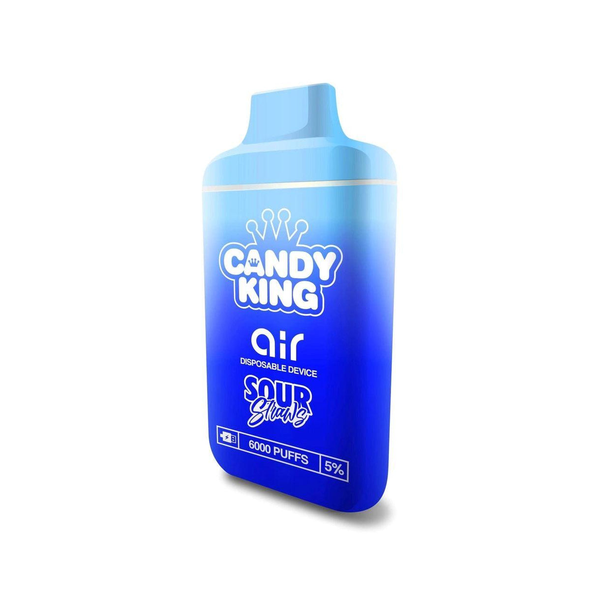 Candy King Air Bluerazz Straws Flavor - Disposable Vape