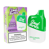 Cloud Nurdz 4500 Apple Grape Flavor - Disposable Vape