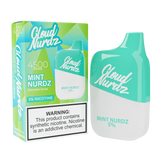 Cloud Nurdz 4500 Mint Flavor - Disposable Vape