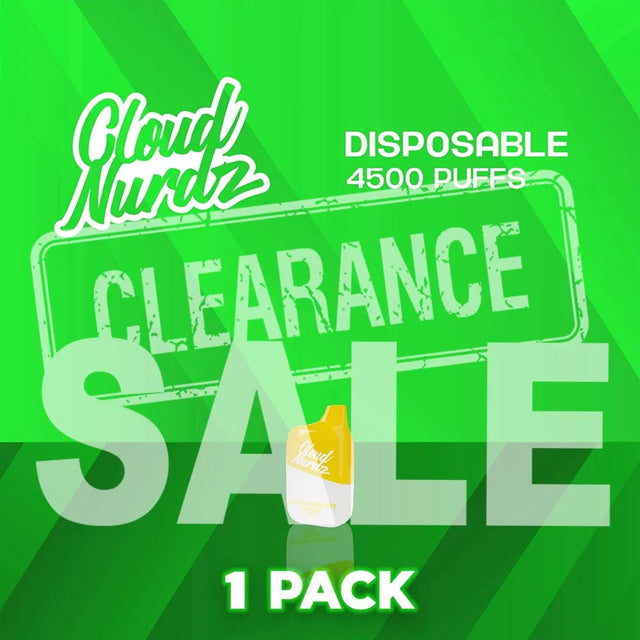 Cloud Nurdz 4500 Flavor - Disposable Vape