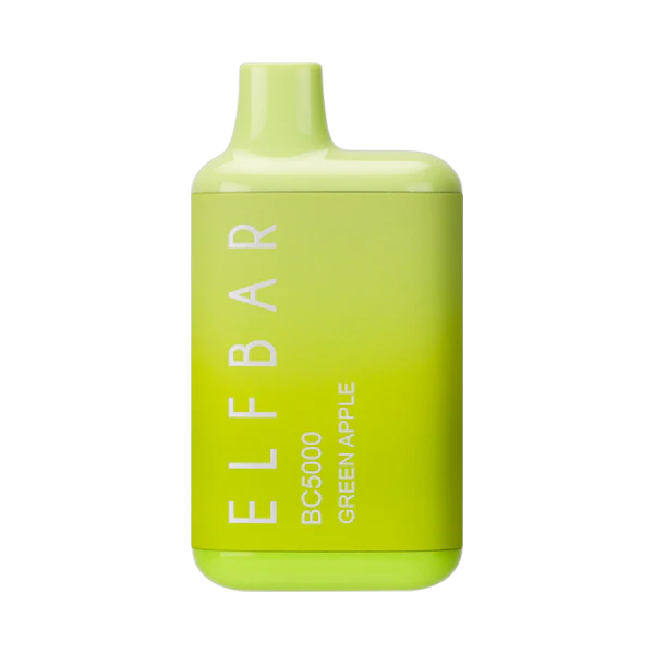 Elf Bar BC5000 Green Apple Flavor - Disposable Vape