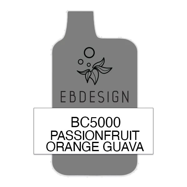 Elf Bar BC5000 Passionfruit Orange Guava Flavor - Disposable Vape