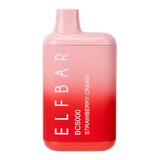 Elf Bar BC5000 Strawberry Cream Flavor - Disposable Vape