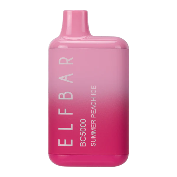 Elf Bar BC5000 Summer peach ice Flavor - Disposable Vape