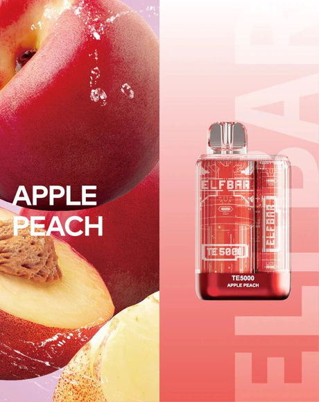 EB TE5000 Apple Peach Flavor - Disposable Vape