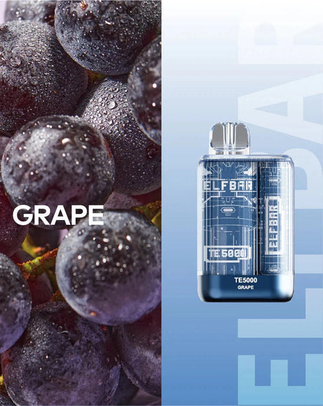 EB TE5000 Grape Flavor - Disposable Vape