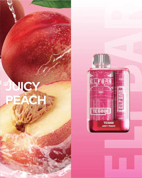 EB TE5000 Juicy Peach Flavor - Disposable Vape