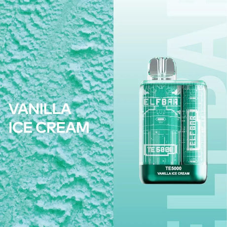 EB TE5000 Vanilla Ice Cream Flavor - Disposable Vape