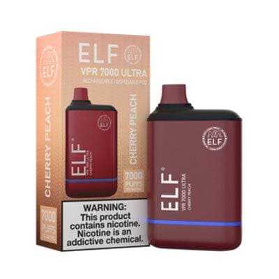 ELF VPR 7000 Ultra Cherry Peach Flavor - Disposable Vape