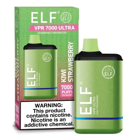 ELF VPR 7000 Ultra Kiwi Strawberry Flavor - Disposable Vape