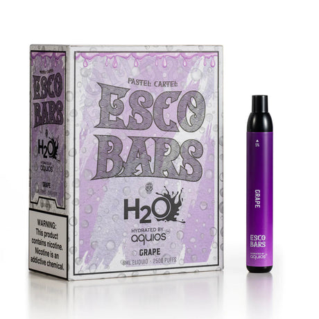 Esco Bar H2O Grape Flavor - Disposable Vape