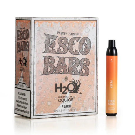 Esco Bar H2O Peach Flavor - Disposable Vape