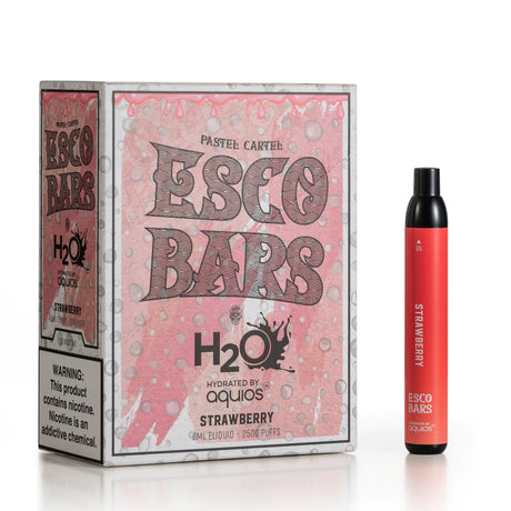 Esco Bar H2O Strawberry Flavor - Disposable Vape