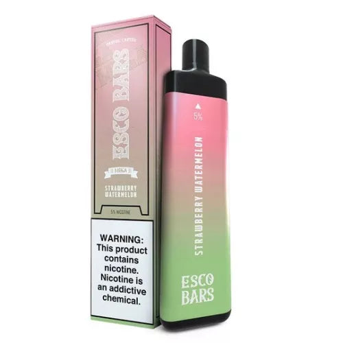 Esco Bar Mega Strawberry Watermelon Flavor - Disposable Vape