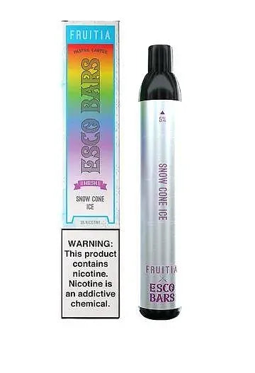 Esco Bar Mesh Coil Snow Cone Ice Flavor - Disposable Vape