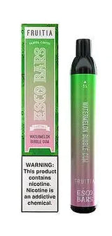 Esco Bar Mesh Coil Watermelon Bubble Gum Flavor - Disposable Vape