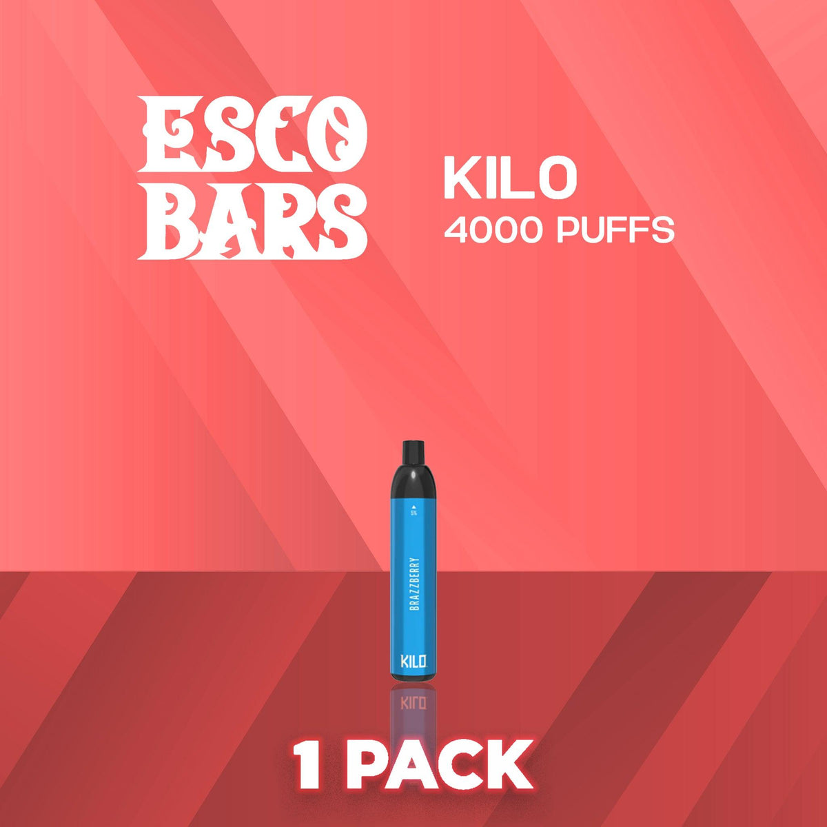 Esco Bars Kilo 4000 Puff Disposable Device - 1 Pack Smokers World Esco Bars Kilo 4000 Puff Disposable Device - 1 Pack Smokers World