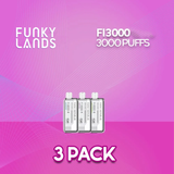  Funky Republic FI3000 - (3 Pack)