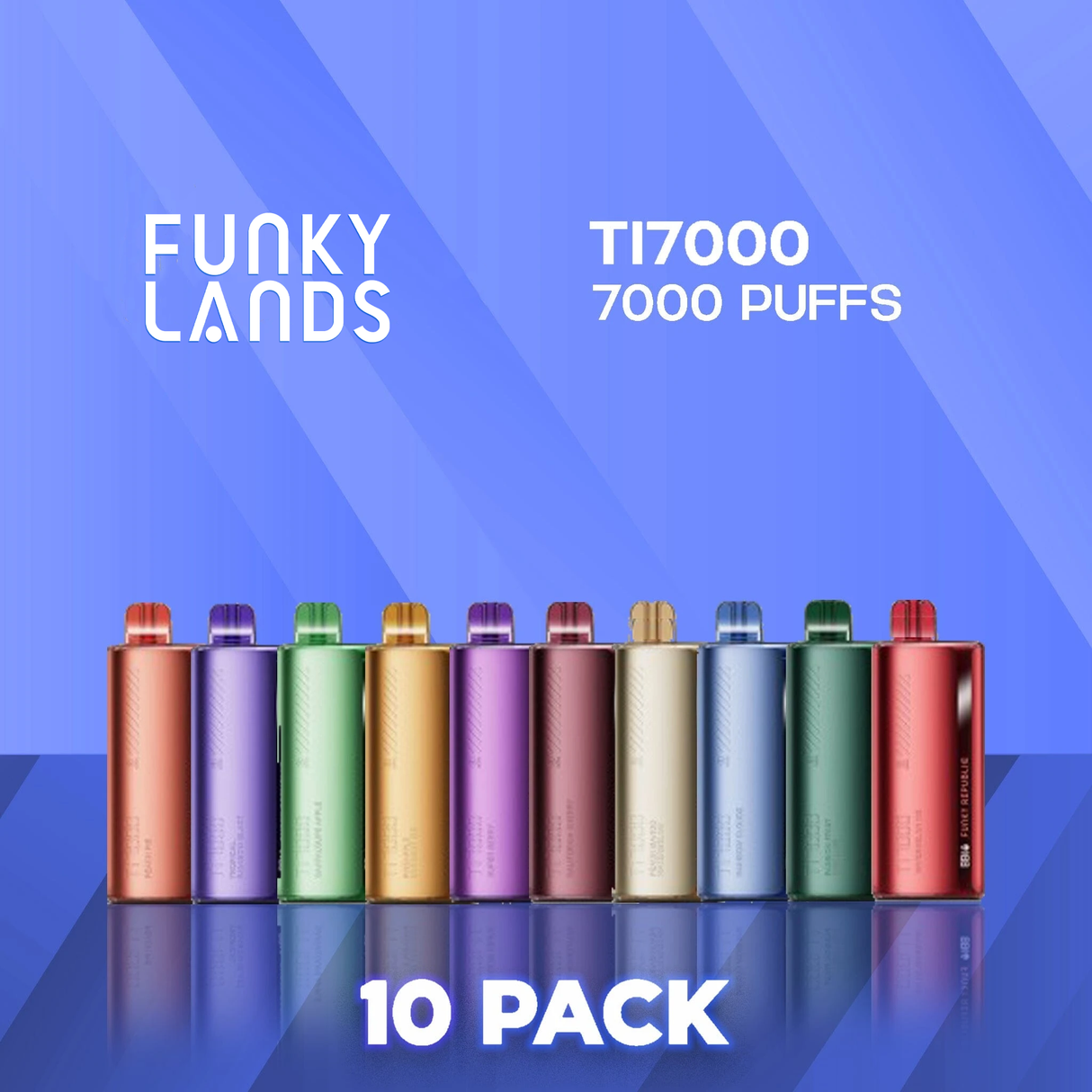 Funky Republic Ti7000 - (10 Pack)