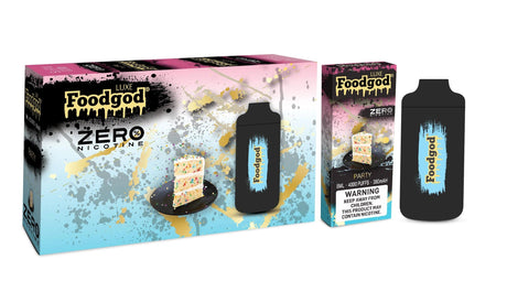 Foodgod Luxe Zero Nicotine Party Flavor - Disposable Vape