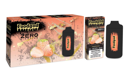 Foodgod Luxe Zero Nicotine Pineberry Flavor - Disposable Vape