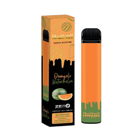 FoodGod Zero Nicotine Orangelo Flavor - Disposable Vape