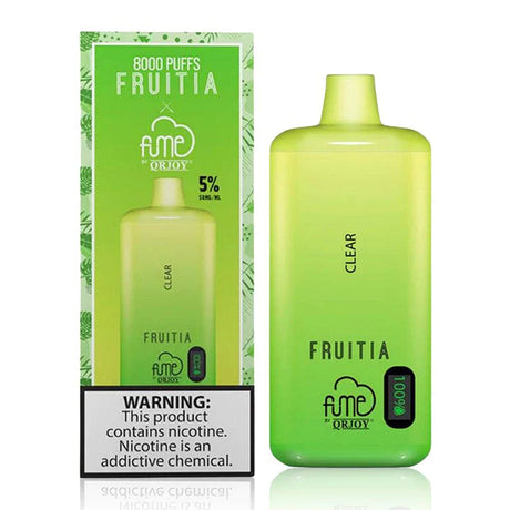 Fruitia x Fume Clear Flavor - Disposable Vape