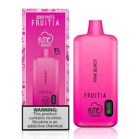 Fruitia x Fume Pink Burst Flavor - Disposable Vape