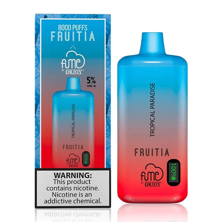 Fruitia x Fume Tropical Paradise Flavor - Disposable Vape