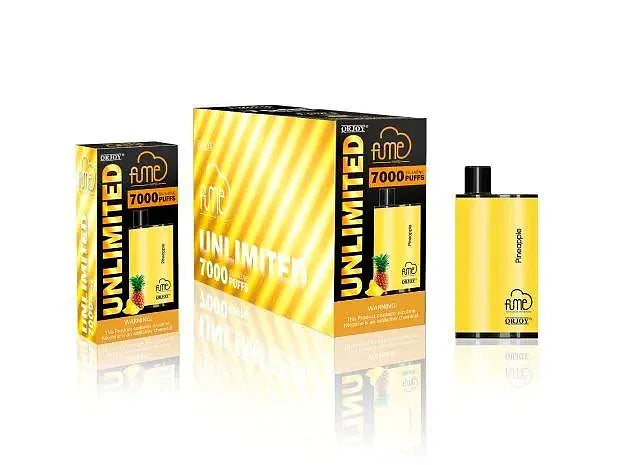 Fume Unlimited Disposable Vape 7000 Puffs - 10 Pack