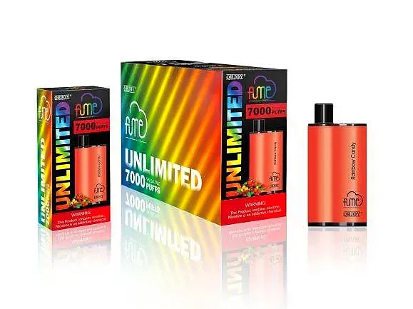 Fume Unlimited Disposable Vape 7000 Puffs - 10 Pack